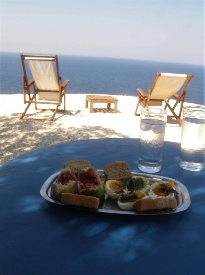埃尔莫波利斯C & C _ Cycladic House With Endless Sea View别墅 外观 照片