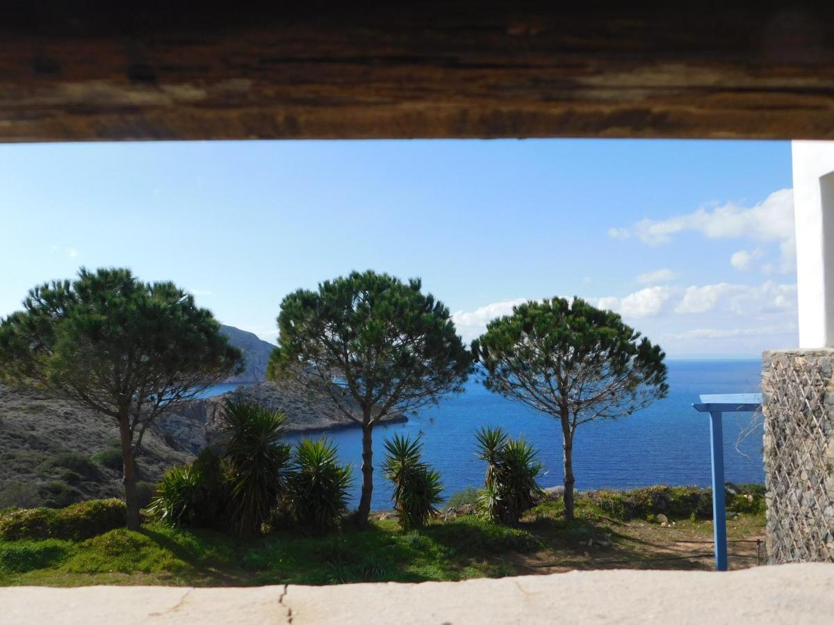 埃尔莫波利斯C & C _ Cycladic House With Endless Sea View别墅 外观 照片