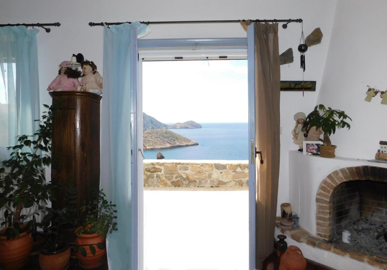 埃尔莫波利斯C & C _ Cycladic House With Endless Sea View别墅 外观 照片