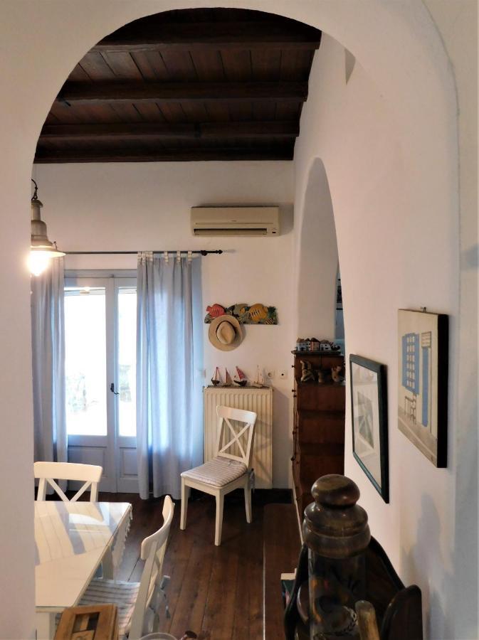 埃尔莫波利斯C & C _ Cycladic House With Endless Sea View别墅 外观 照片