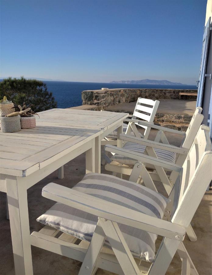 埃尔莫波利斯C & C _ Cycladic House With Endless Sea View别墅 外观 照片