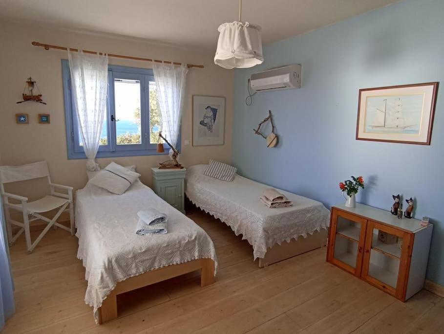 埃尔莫波利斯C & C _ Cycladic House With Endless Sea View别墅 外观 照片